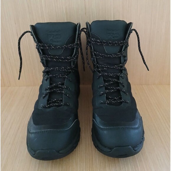 Men's Timberland Pro Soft Toe Stable Stride Anti-Fatigue Black Boots 8M - SAMPLE - Picture 2 of 16
